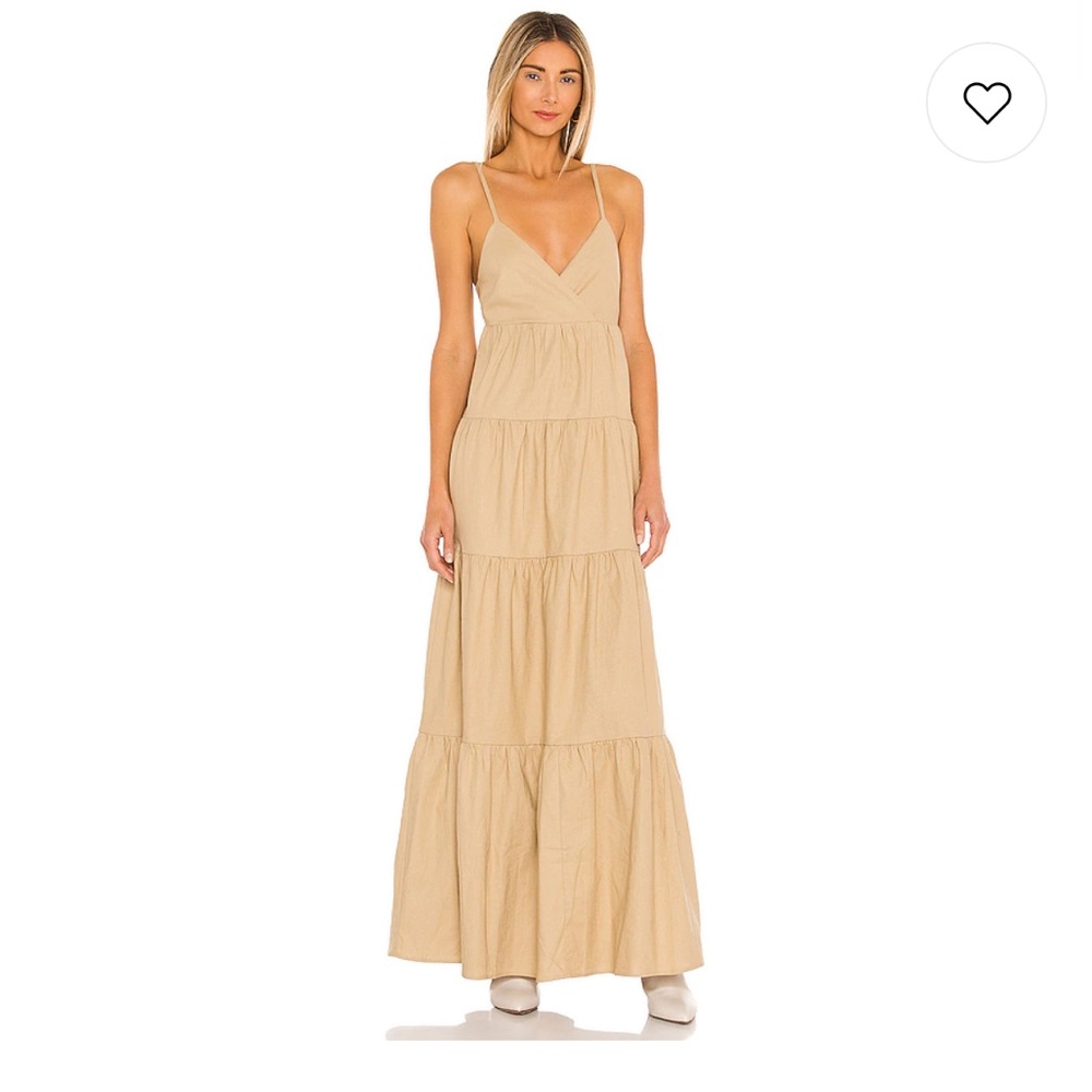 REVOLVE X House of Harlow 1960 Janae Dress in Rich Tan